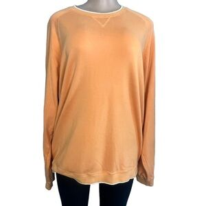 Bobby Jones Orange Pima Cotton Sweater
